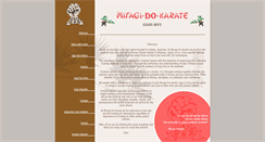 Desktop Screenshot of miyagidokarate.com.au